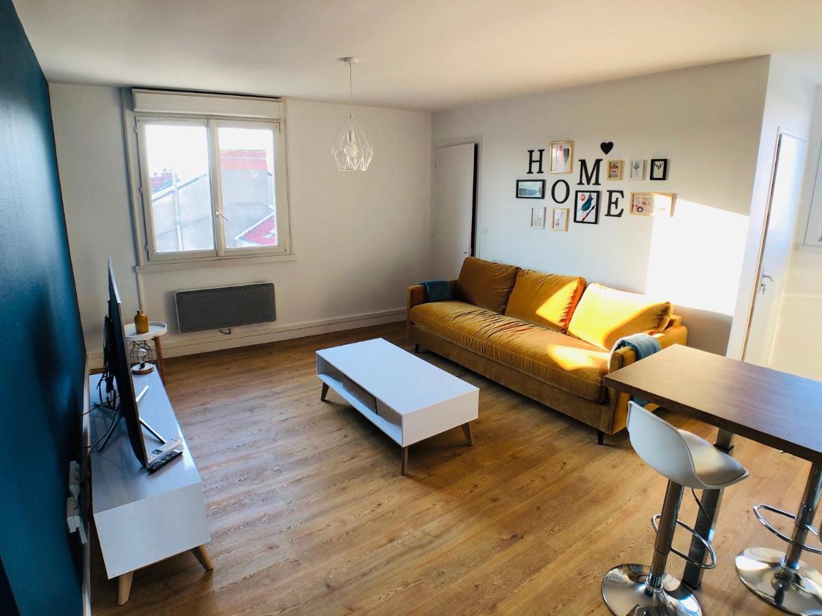 Charmant Appartement 1-4 Personnes, Proche Centre Avec Parking Nantes Bagian luar foto