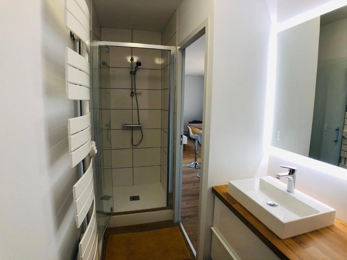Charmant Appartement 1-4 Personnes, Proche Centre Avec Parking Nantes Bagian luar foto