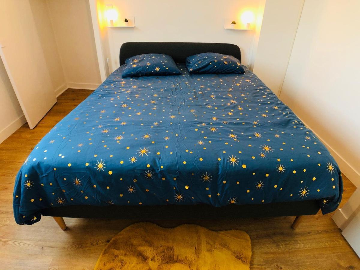 Charmant Appartement 1-4 Personnes, Proche Centre Avec Parking Nantes Bagian luar foto