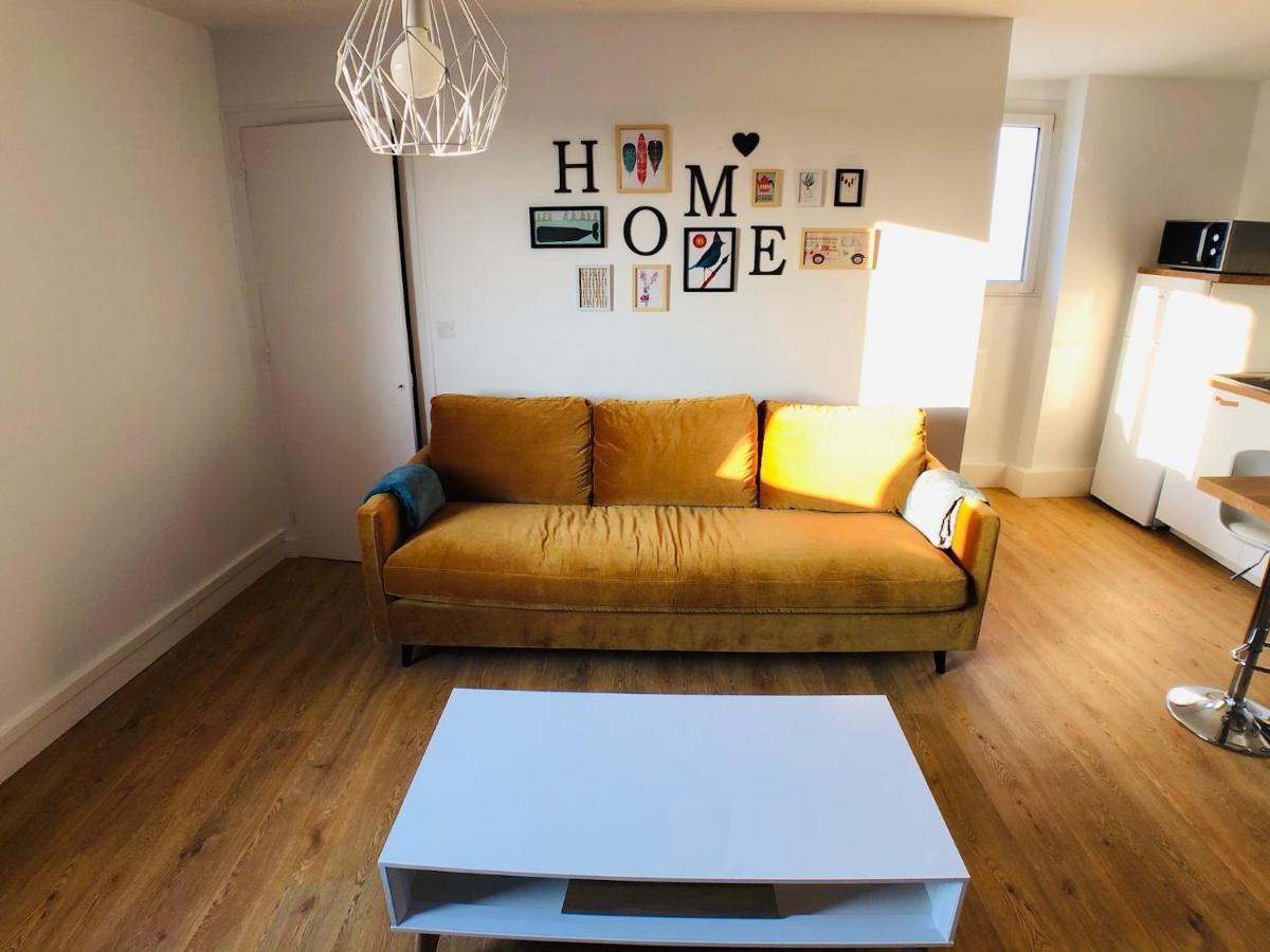 Charmant Appartement 1-4 Personnes, Proche Centre Avec Parking Nantes Bagian luar foto